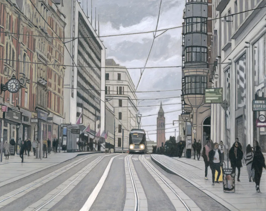 Corporation Street, Tram