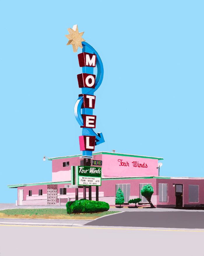 Four Winds Motel (Edition of 25 Copies) £350 Unframed