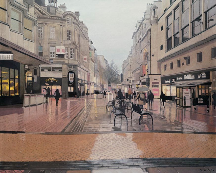 New Street Rain III - City Living Collection II (SOLD)