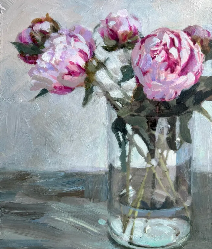 Pink Peonies 1 