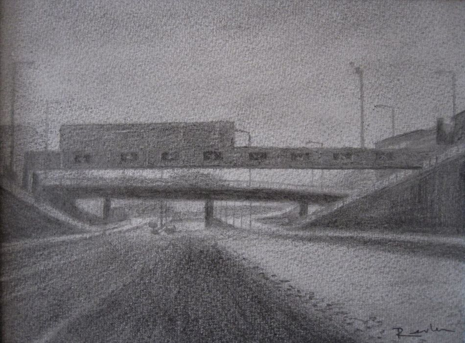 The Expressway in Snow  (SOLD)