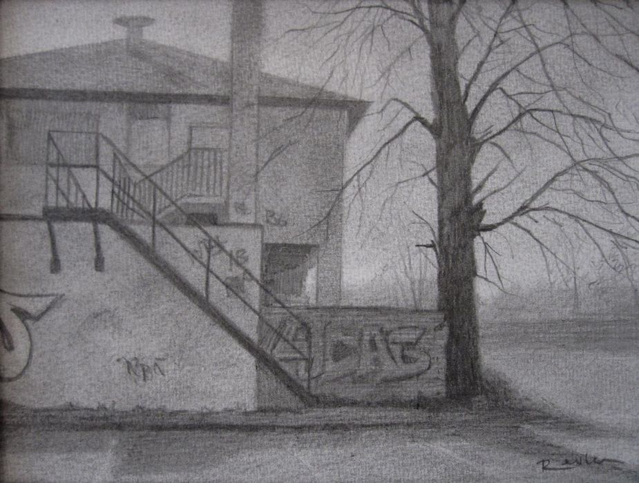 The Fire Escape at The Jug (SOLD)