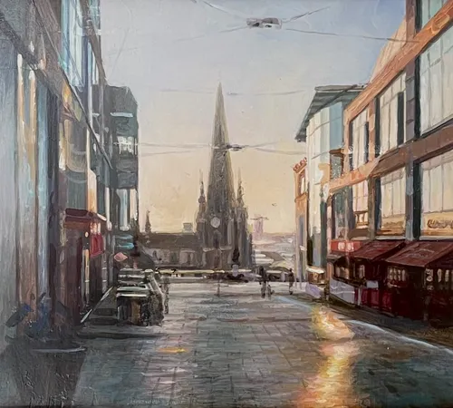 Evening Light, St Martin's (36 x 28 cm framed)