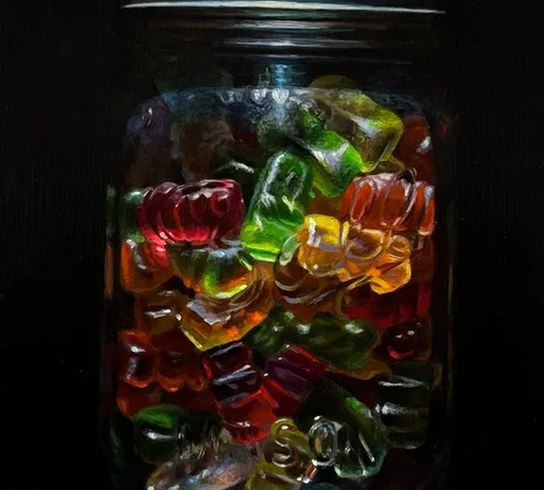 Glittering Prize - Gummy Bears