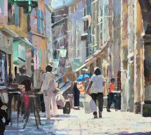 Sunlit Street 