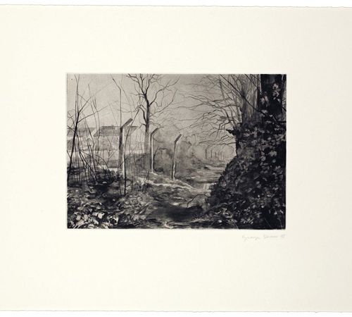 Twelve Short Walks 9 - signed etching 35/42